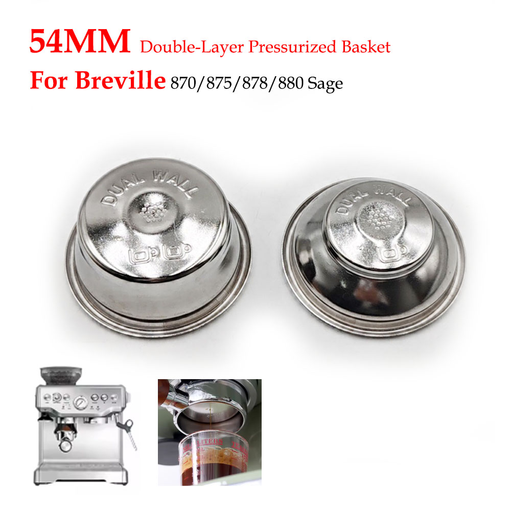 Coffee Equipment Filter - Dwuwarstwowy kosz filtra ciśnieniowego 54 mm
