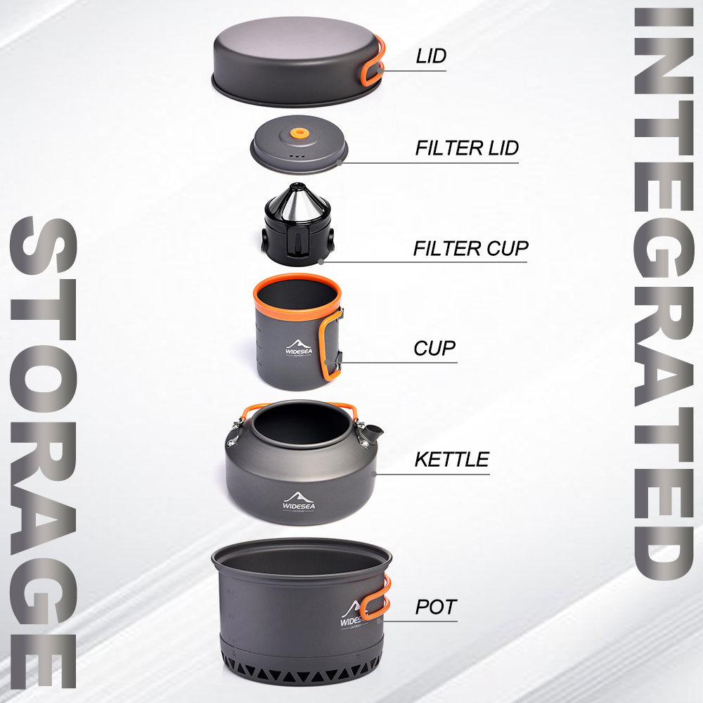 Zestaw naczyń kempingowych, sp – Outdoor Coffee Equipment recenzja i cena