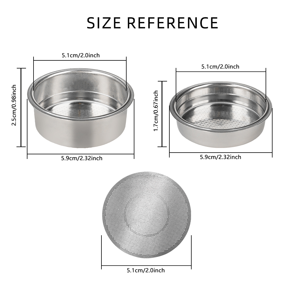 Pod ciśnieniem dwuwarstwowy ko – Coffee Equipment Filter recenzja i cena