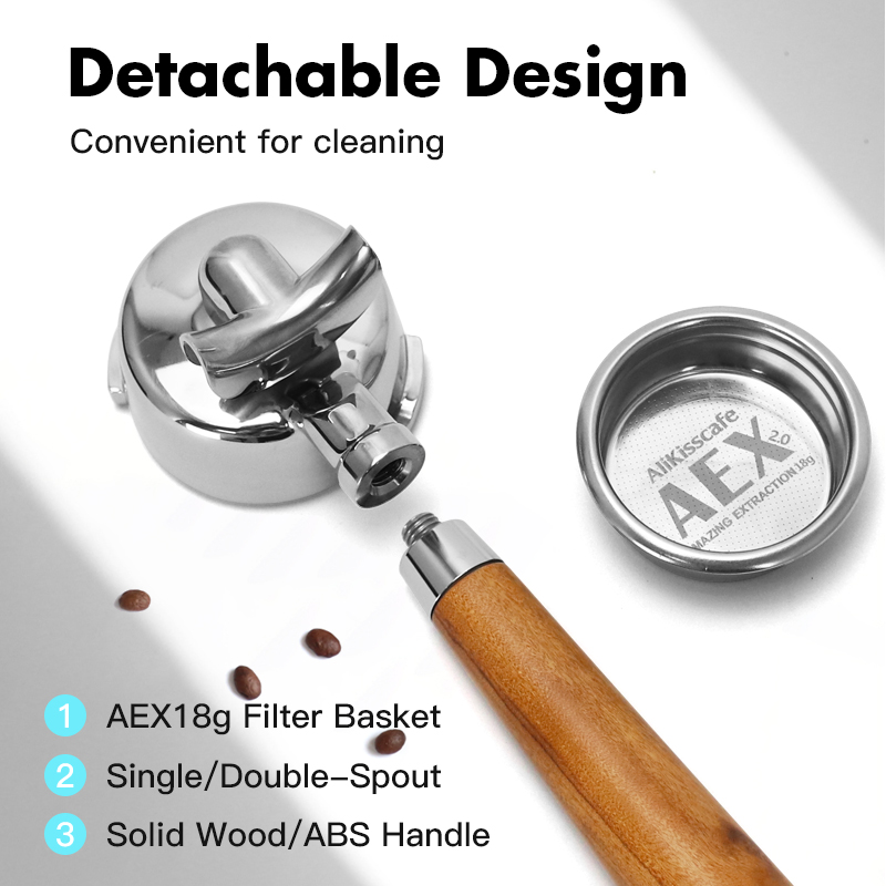 AliKisscafe 58MM Portafilter d – Coffee Equipment Espresso recenzja i cena