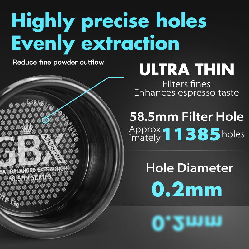 58MM Bezdnny Portafilter do Ka – Coffee Equipment Filter recenzja i cena